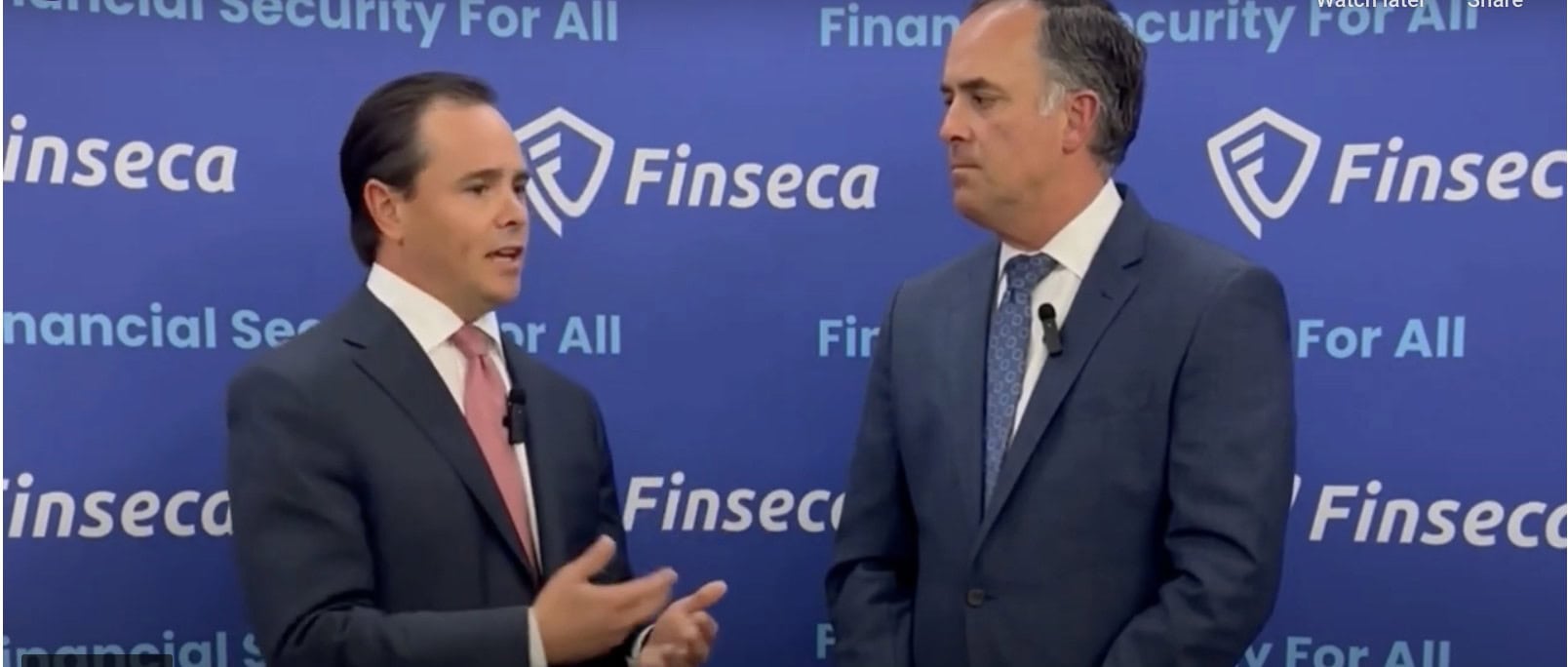 Finseca CEO Marc cadin interviews Josh Holmes